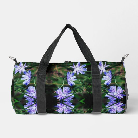 Sac De Sport Fleurs de chicorée bleu sauvage (Recto)