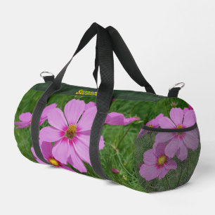 Sac De Sport Fleurs de Cosmos rose Nature Personnalisée