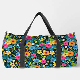 Sac De Sport Fleurs Ditsy Vibrantes Motif Floral Design-43785