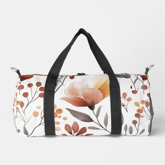 Sac De Sport Fleurs Floral Pattern Sublimation-95653 (Recto)
