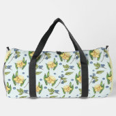 Sac De Sport Fleurs jaunes et bleuets (Verso)