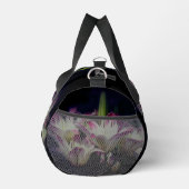 Sac De Sport Fleurs Lys Blanches Et Rouges Personnalisées (Droite)