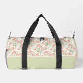 Sac De Sport Fleurs Monogrammes Sérènes Neutres (Verso)