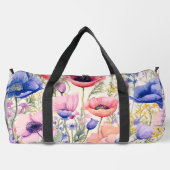 Sac De Sport Fleurs sauvages aquarelle (Verso)