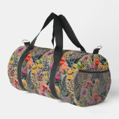 Sac De Sport Fleurs sauvages Broderie Flore (Coin droit)