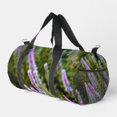 Sac De Sport Fleurs sauvages pourpres et verts (Coin droit)