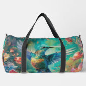 Sac De Sport Fleurs tropicales des colibris (Recto)