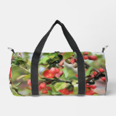 Sac De Sport Floraison de coing rouge (Recto)