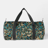 Sac De Sport Floral Peacock Blue Mandala (Verso)