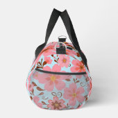 Sac De Sport Florales roses - Fleurs Pastel Vibes-Retro (Droite)