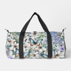 Sac De Sport Flore et papillons élégants et élégants