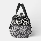 Sac De Sport Flore noir blanc & Fleurs Fleurs Fleurs Fleurs Fle (Droite)