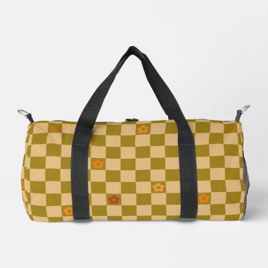 Sac De Sport Flowe Checkered Pattern - No. 02 (Recto)