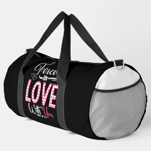 SAC DE SPORT FOREVER IN LOVE WITH YOU (Coin droit)