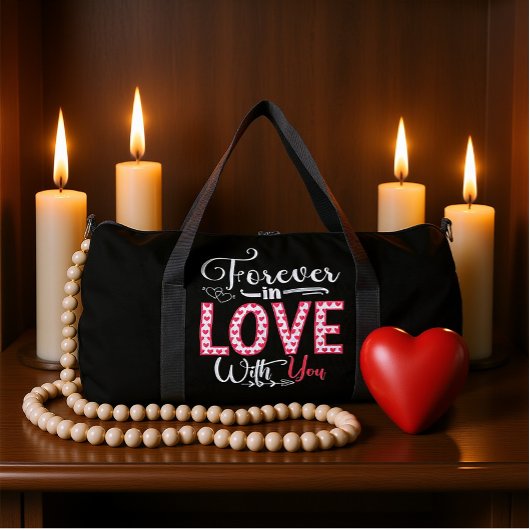 SAC DE SPORT FOREVER IN LOVE WITH YOU