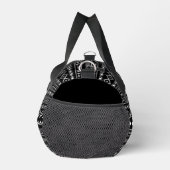 Sac De Sport Formes Aztec Motif gris noir (Droite)