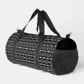Sac De Sport Formes Aztec Motif gris noir (Coin droit)