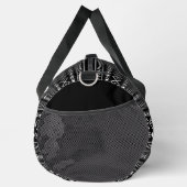 Sac De Sport Formes Aztec Motif gris noir (Droite)