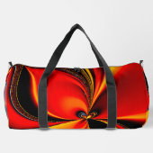 Sac De Sport Fractale Orange Fury  (Verso)