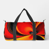 Sac De Sport Fractale Orange Fury (Recto)