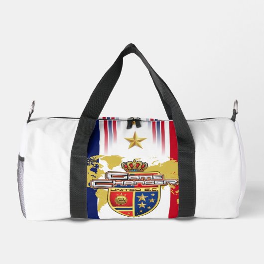 Sac De Sport "Game Changer" Red, White, Blue & Gold Stars Small (Verso)