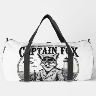 Sac De Sport Gardien des mers Capitaine Renard Dessin nautique