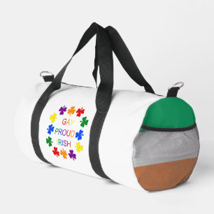 Sac De Sport Gay Fier Irlandais LGBT Rainbow Shamrocks