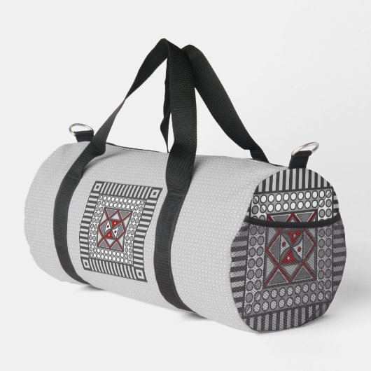 Sac De Sport Géométrique Alterné (Coin droit)