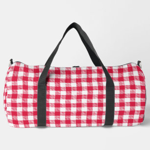 Sac De Sport Gingham rouge