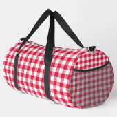 Sac De Sport Gingham rouge (Coin droit)