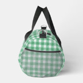 Sac De Sport Gingham vert menthe (Droite)