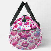 Sac De Sport Glossy Heart Bubble Pattern Travel (Droite)
