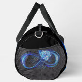 Sac De Sport Glowing infinity with blue rose (Droite)