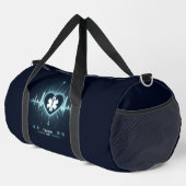 Sac De Sport Glowing Medical Heartbeat Pulse EMT Design (Coin droit)