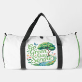 Sac De Sport Go Green Stay Serene  (Verso)