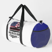 Sac De Sport God Bless Our Veterans American Flag (Coin droit)