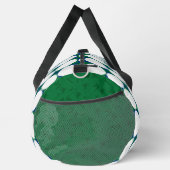 Sac De Sport Golf Balls Motif INITIALES Vert Bleu Preppy Amusem (Droite)