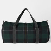 Sac De Sport Golf Golfer Gift Elegant Plaid Monogram Custom (Verso)