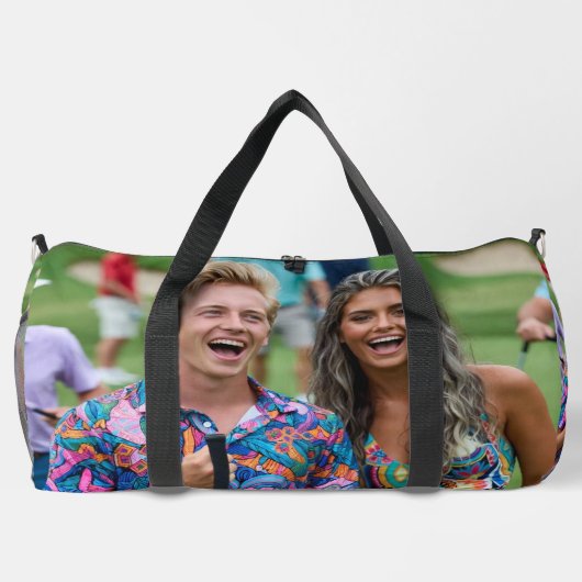 Sac De Sport Golf Photo Customize Personalize (Verso)