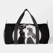 Sac De Sport Gothique Emo Enfants Kiss Valentine's Day (Verso)