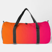 Sac De Sport Gradient rose et orange (Verso)