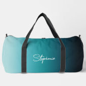 Sac De Sport Gradient Turquoise Balnéaire (Recto)