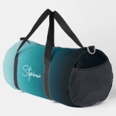Sac De Sport Gradient Turquoise Balnéaire (Coin droit)