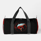 Sac De Sport Grande conception graphique de requins blancs (Verso)
