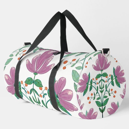 Sac De Sport Grande florale (Coin gauche)