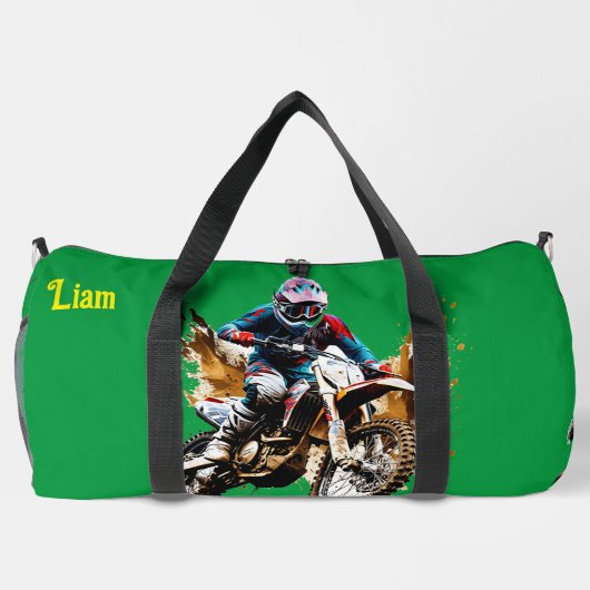 Sac De Sport Grande Motocross (Verso)