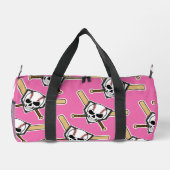 Sac De Sport Graphiques Baseball Jusqu'à la Mort Rose Screwball (Verso)