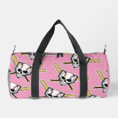 Sac De Sport Graphiques Baseball Til Death Rose Visseur (Verso)