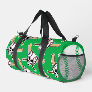 Sac De Sport Graphismes Screwball Vert Baseball Jusqu'à la Mort