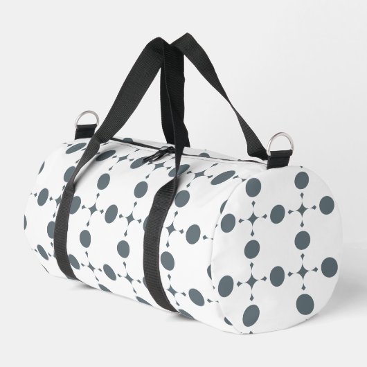 Sac De Sport Gray Polka Dots, Polka Dot Pattern, Dots (Coin gauche)